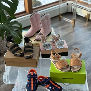 Size 13 kids Assorted Footwear Collection $25 each